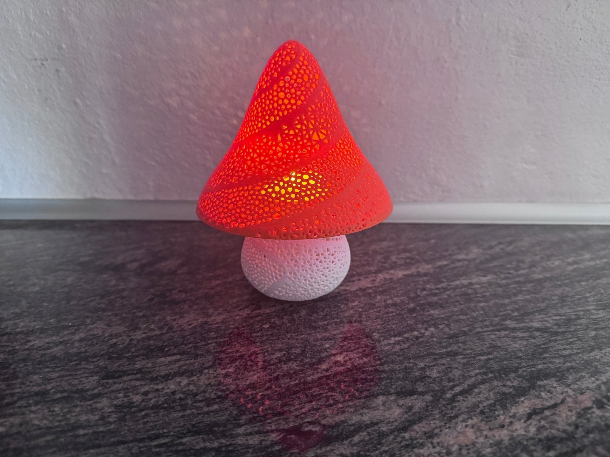 Fleksibel Svampelampe - dekorativ hyggebelysning og kreativ indretningslampe fra JM Dimensions