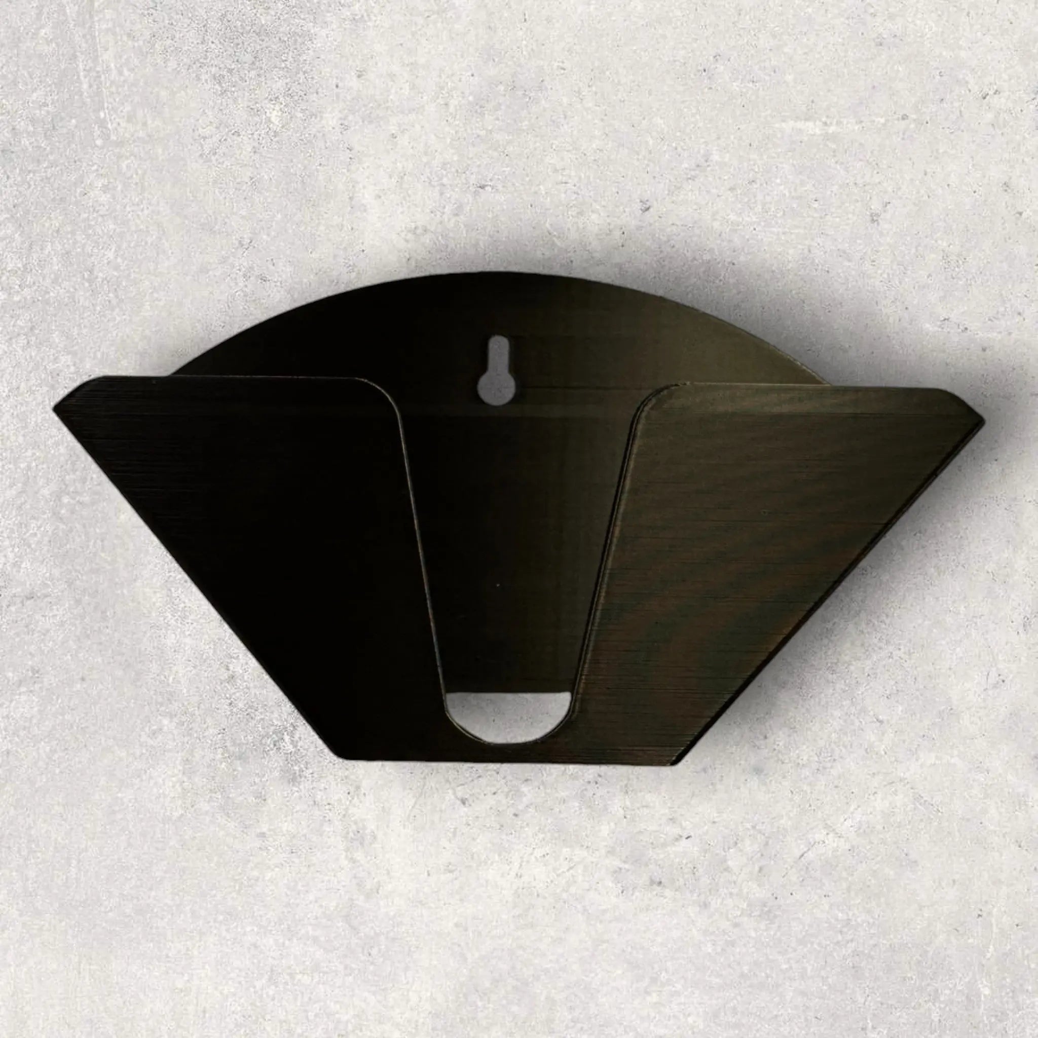 Kaffefilterholder til væg – U model - V-formet opbevaring af koniske filtre med nem adgang fra JM Dimensions