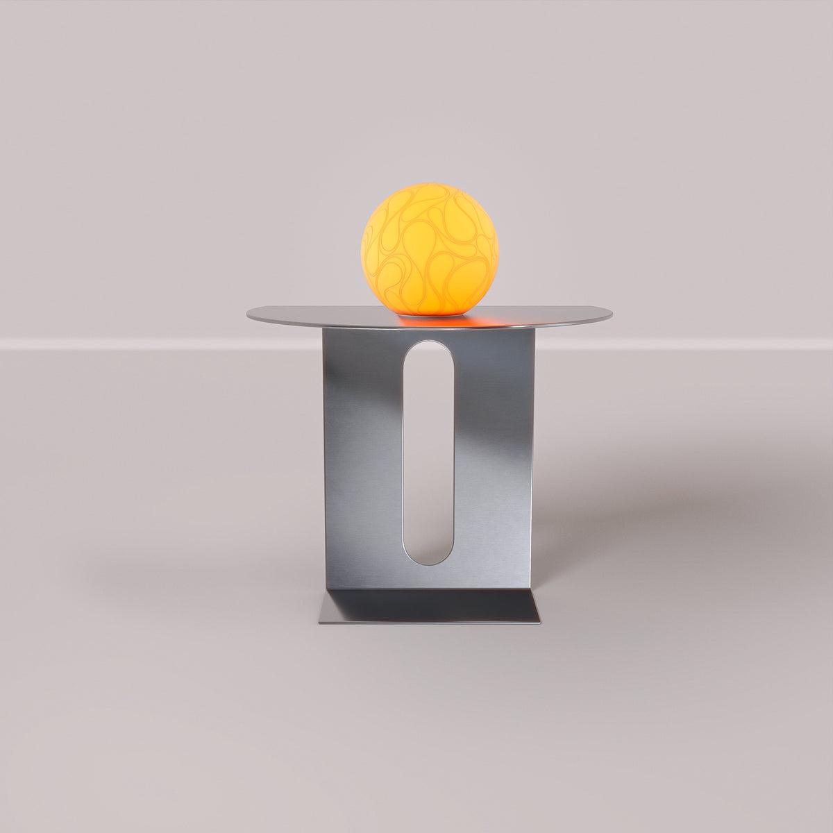 Leora O8 River Skulpturlampe i et boligmiljø
