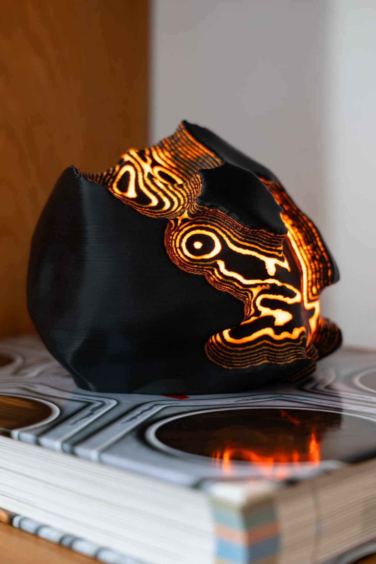 Nærbillede af Leora O12-s Fire Mini Lampe
