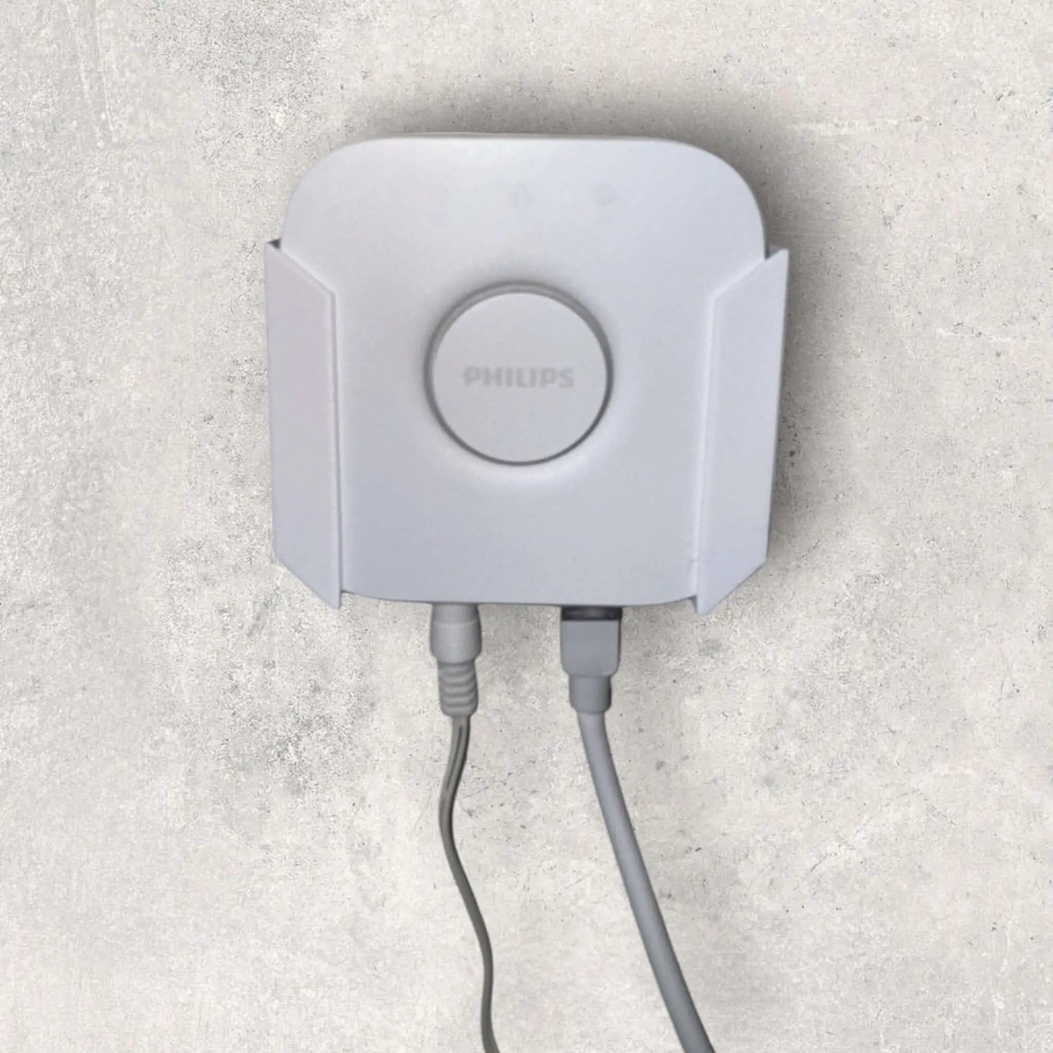Philips Hue Bridge monteringsbeslag - vægmontering med skjult kabelstyring fra JM Dimensions
