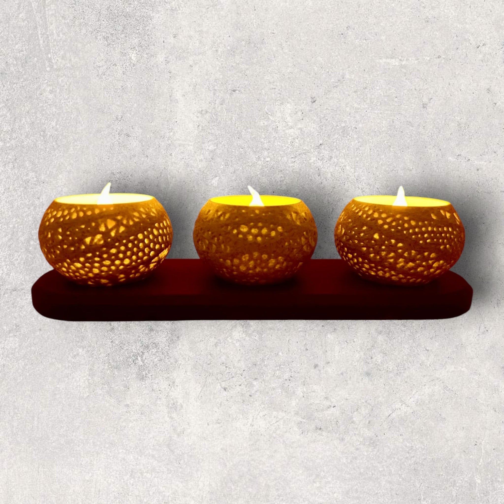 Spiral Fyrfadslys Sæt - Til stemningsfuld belysning og dekoration ved bordet fra JM Dimensions