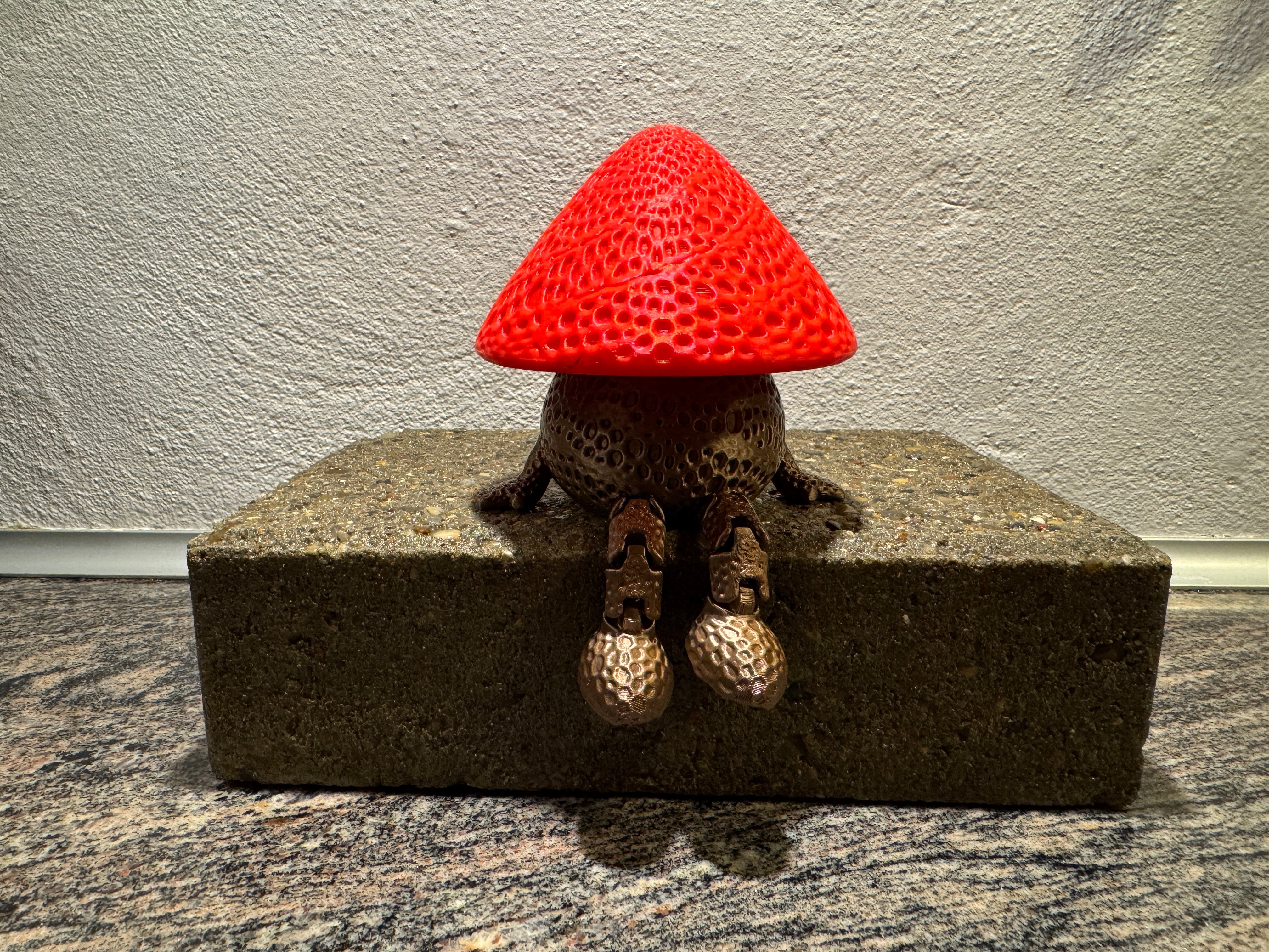 Svampebeholdere med ben - dekorativ og praktisk opbevaringsløsning til hjemmet fra JM Dimensions