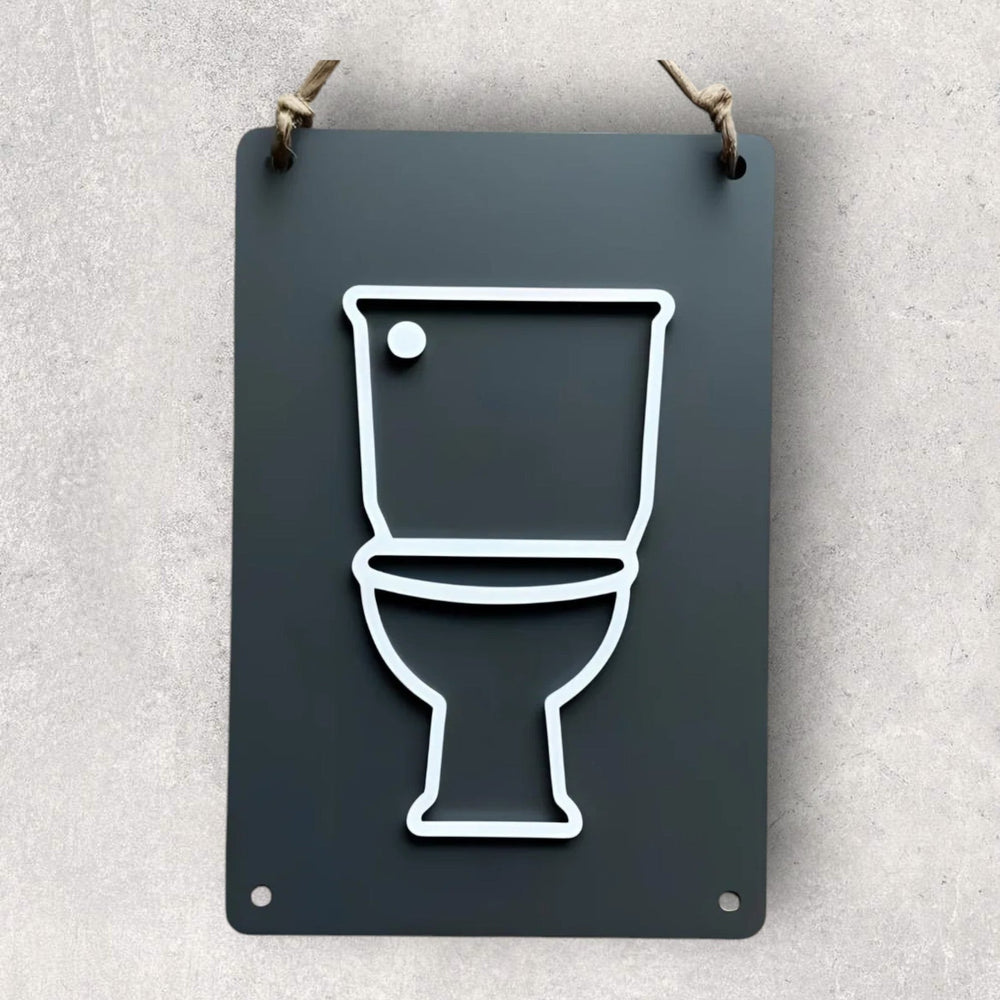 Delta Dørskilt til Toilet - Billede 2