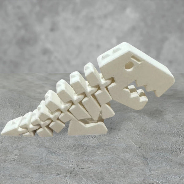 Flexi Rex Dinosaur – Bevægelig Model i Flere Størrelser - Billede 1