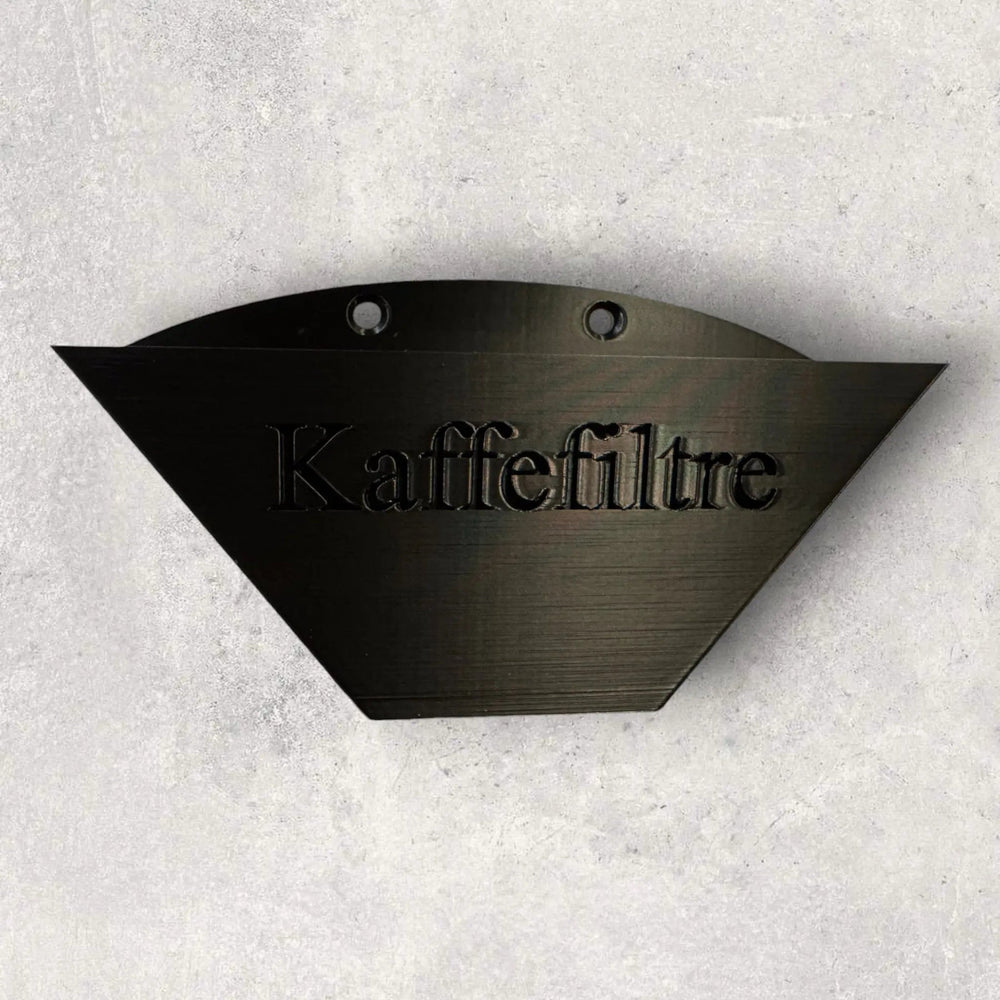 Solid Kaffefilterholder til Væg - Billede 2