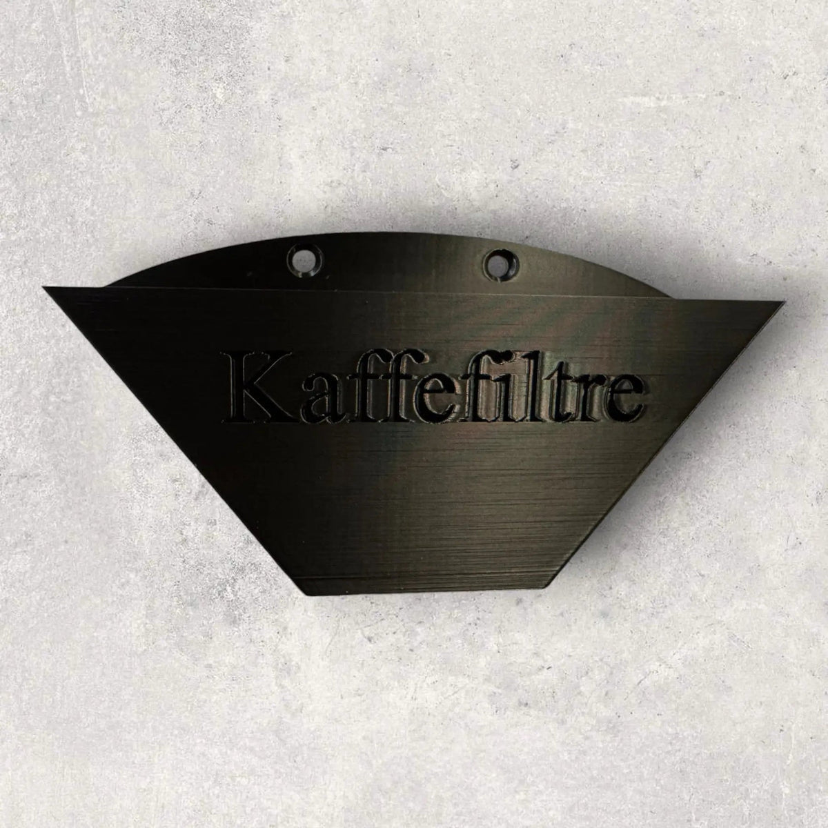 Solid Kaffefilterholder til Væg - Billede 2