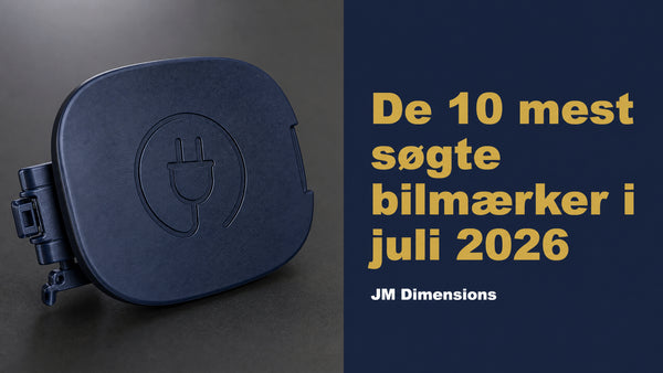 De 10 mest søgte bilmærker i juli 2026