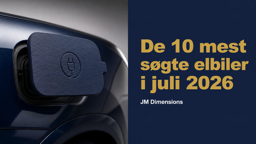 De 10 mest søgte elbiler i juli 2026