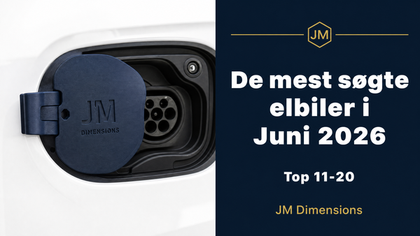 De mest søgte elbiler i juni 2026 (Top 11-20)