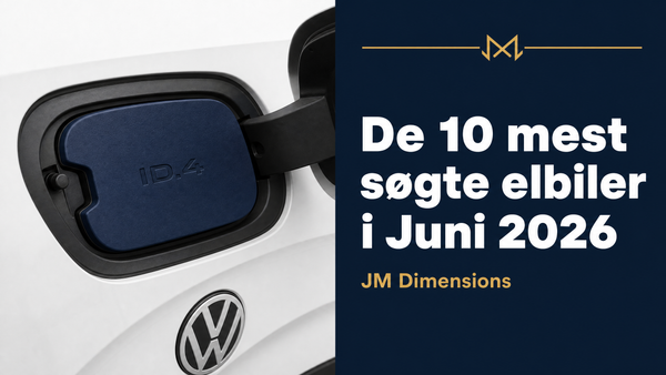 De 10 mest søgte elbiler i juni 2026