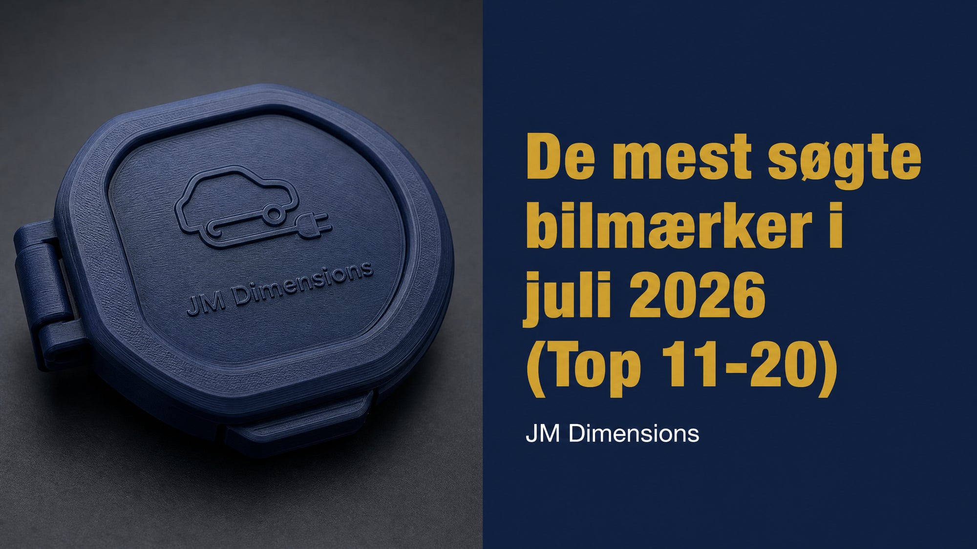 De mest søgte bilmærker i juli 2026 (Top 11-20)
