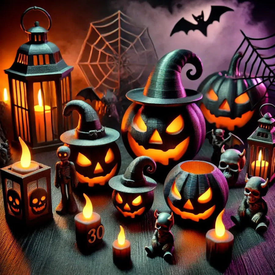 Skab den Perfekte Halloween Stemning med 3D-Printet Halloween Pynt - JMDimensions