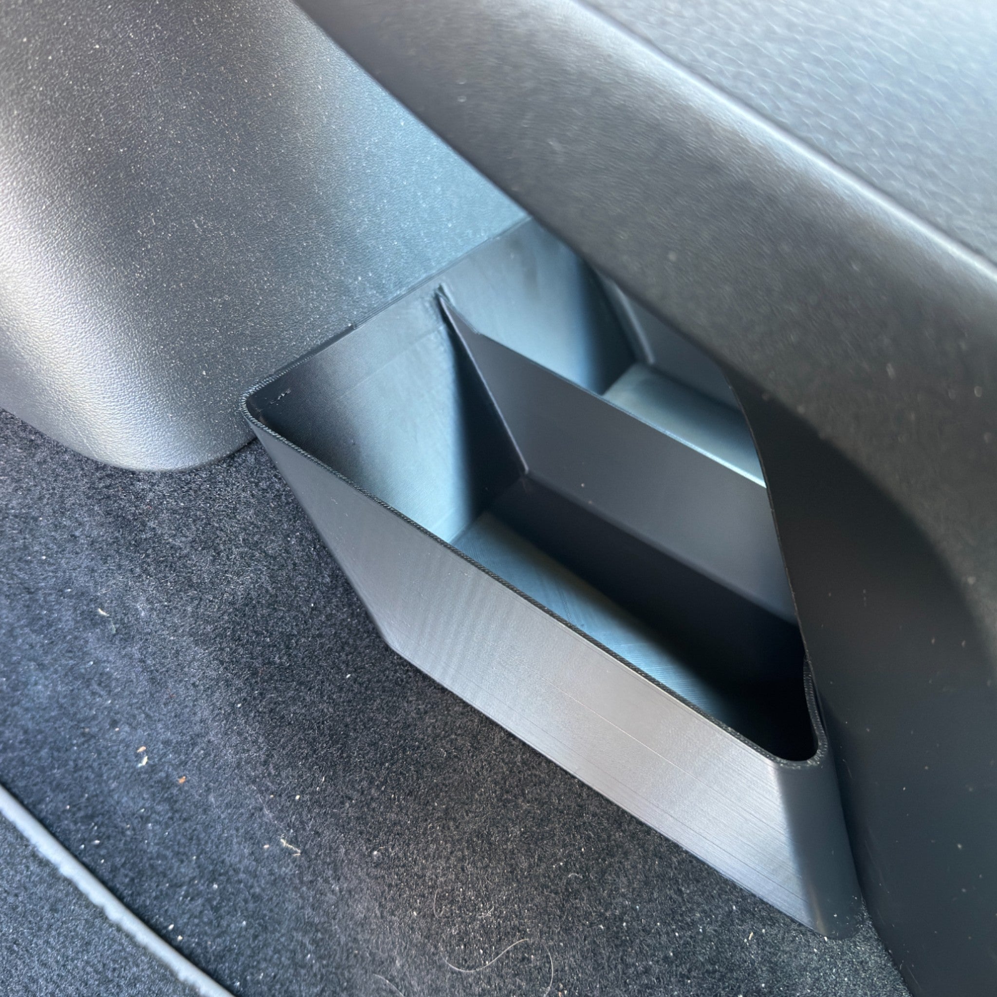 Center Konsol Opbevaringsbakke til VW ID.4 - bilorganizer til bageste fodrum under midterkonsollen fra JM Dimensions