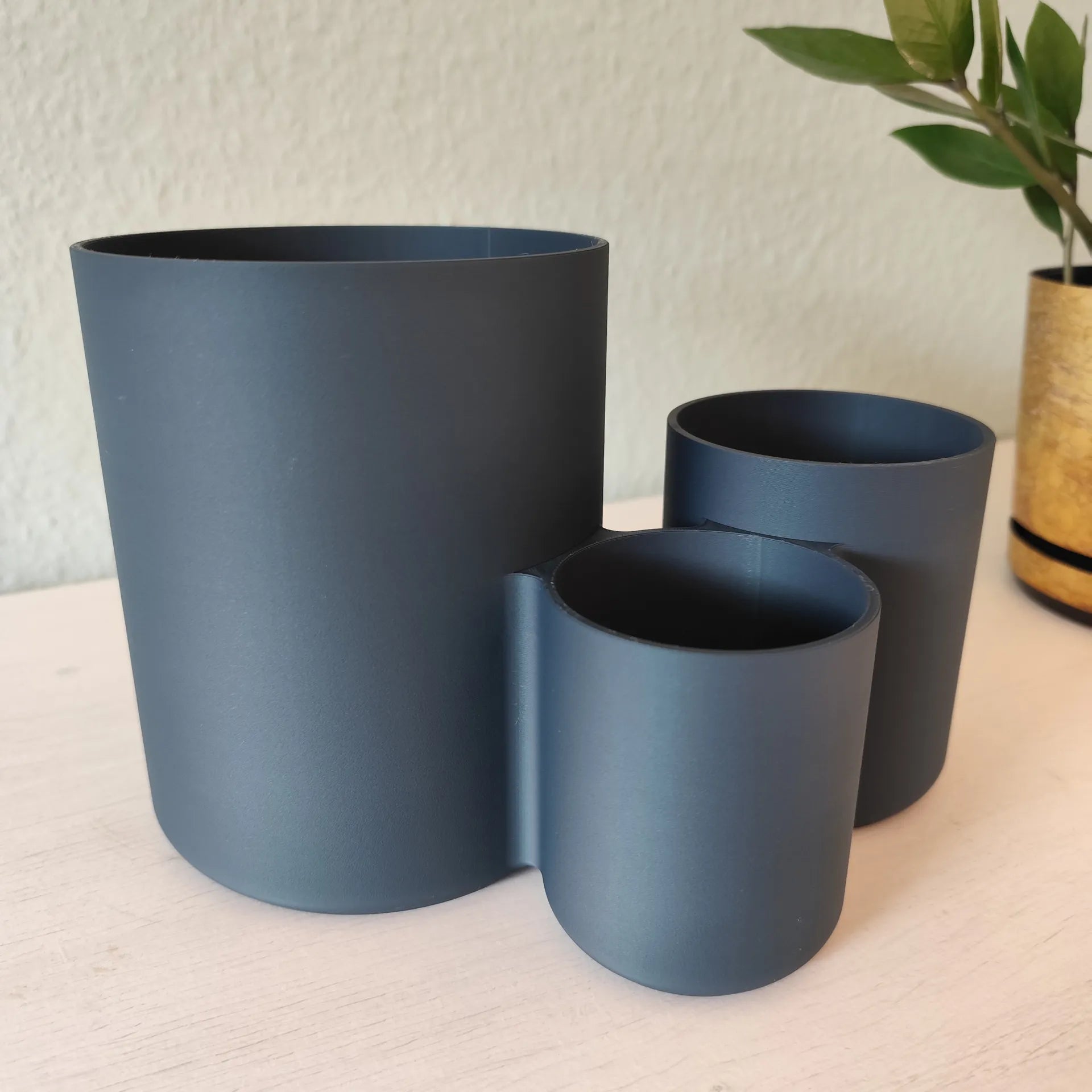 Delta Trio Køkkenredskabsholder - tre rum til køkkenredskaber på bordet fra JM Dimensions
