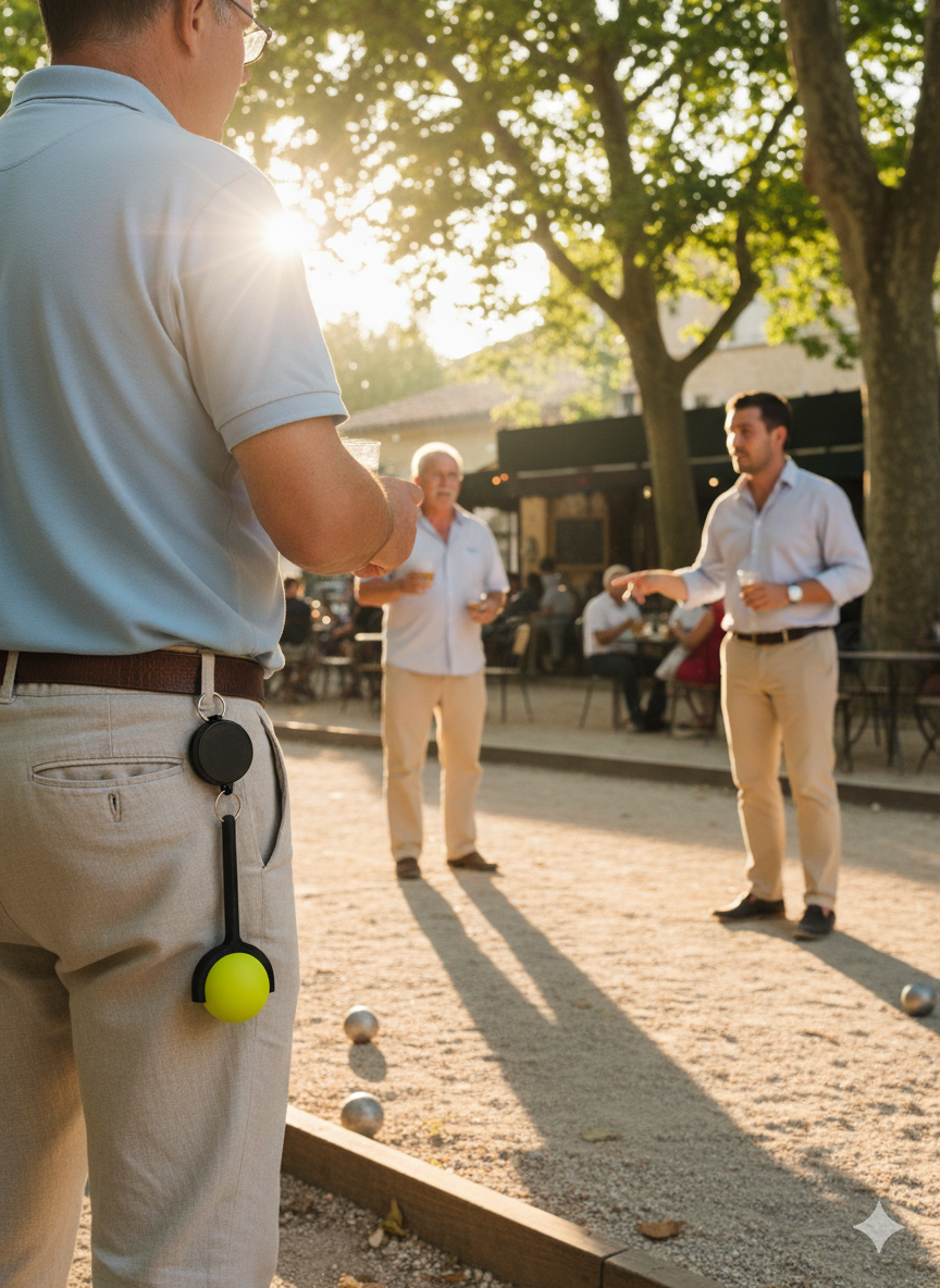 Cochonnet Gripper - Holder til pallino/jack til pétanque fra JM Dimensions