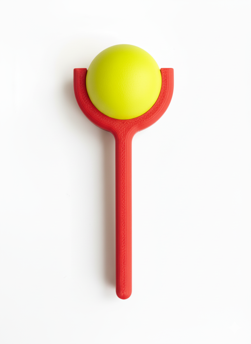Cochonnet Gripper - Holder til pétanque og bocce med hands-free pallinoadgang fra JM Dimensions
