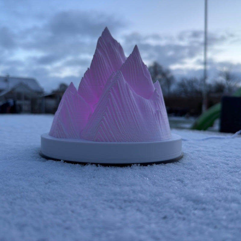 Isbjerg lampe - billede 5