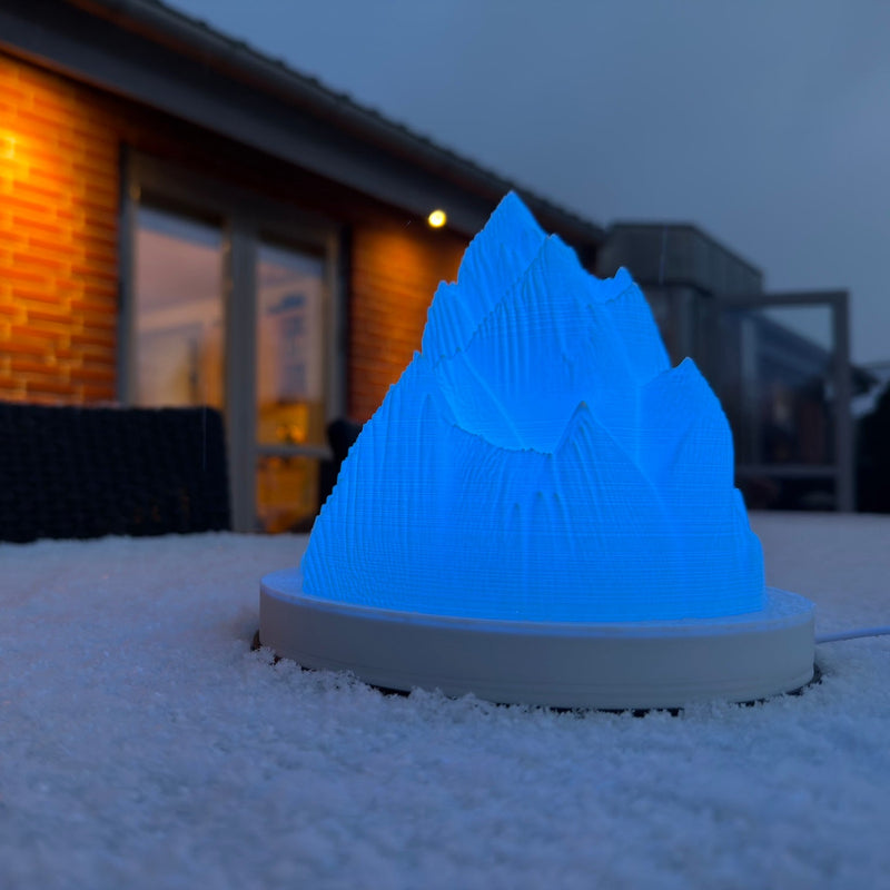 Isbjerg lampe - billede 6