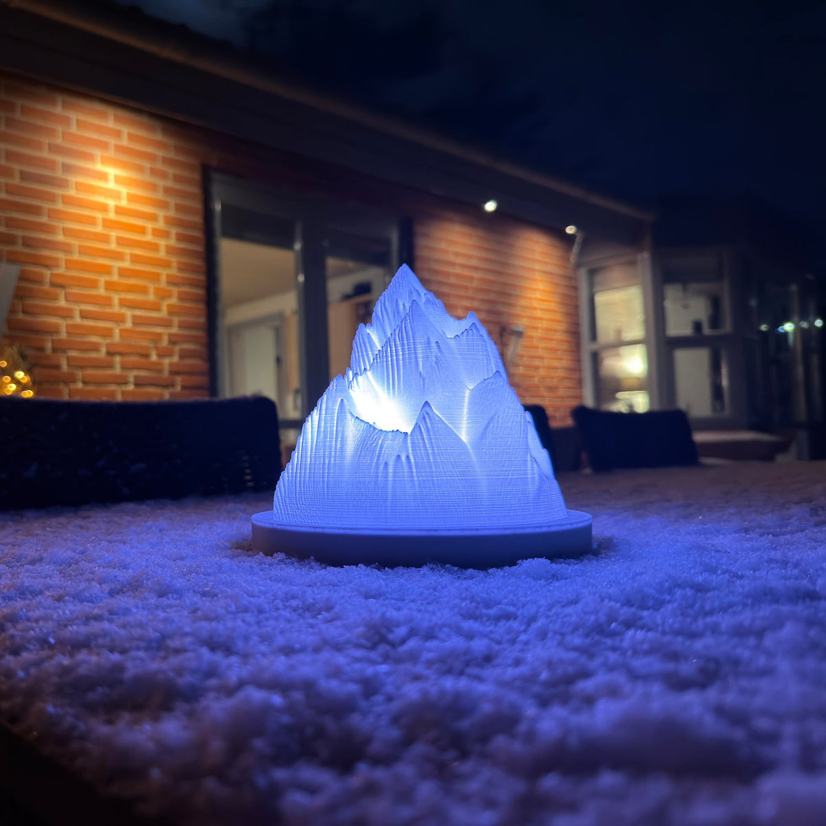 Isbjerg lampe - billede 1 