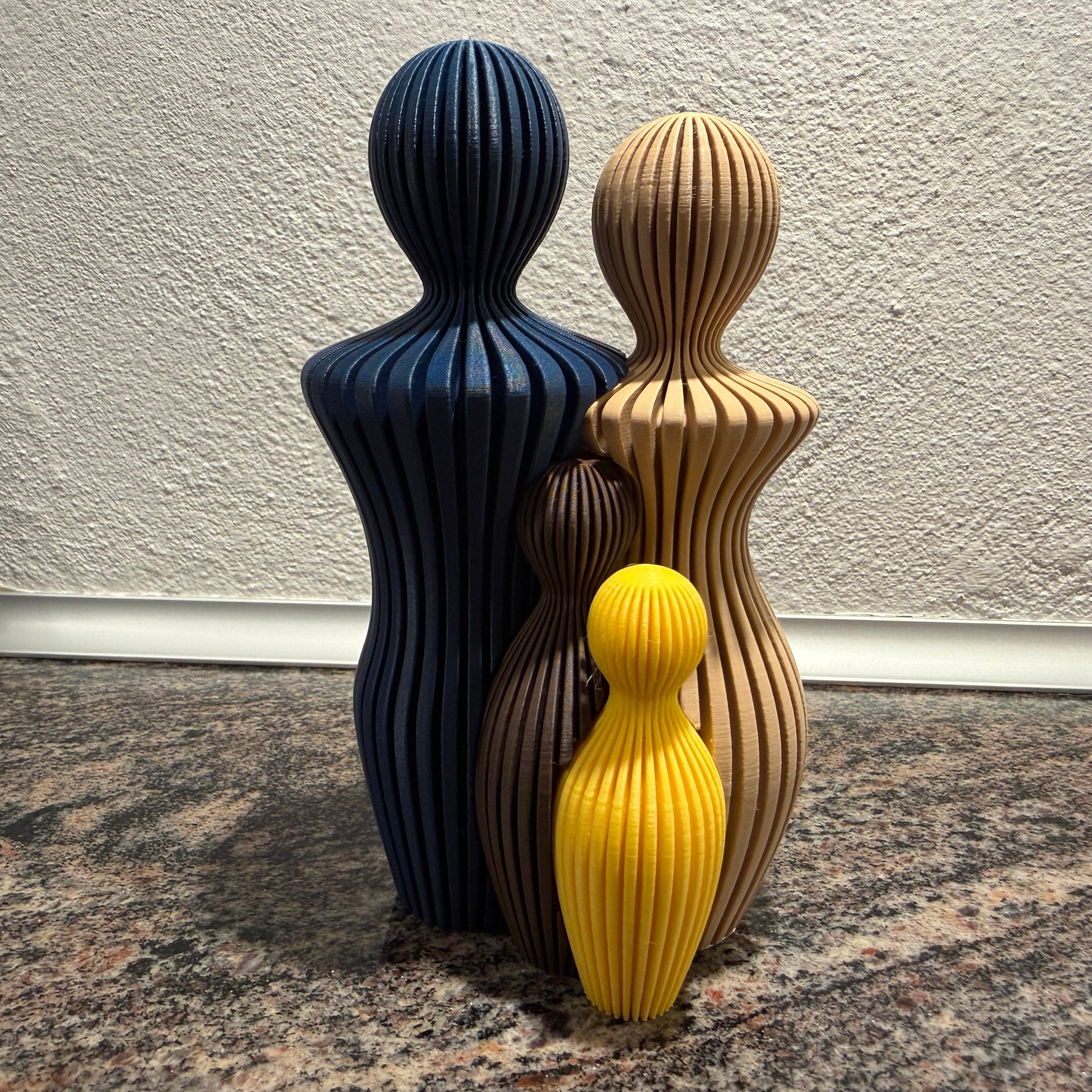 Sabre Familieskulptur med 2 børn