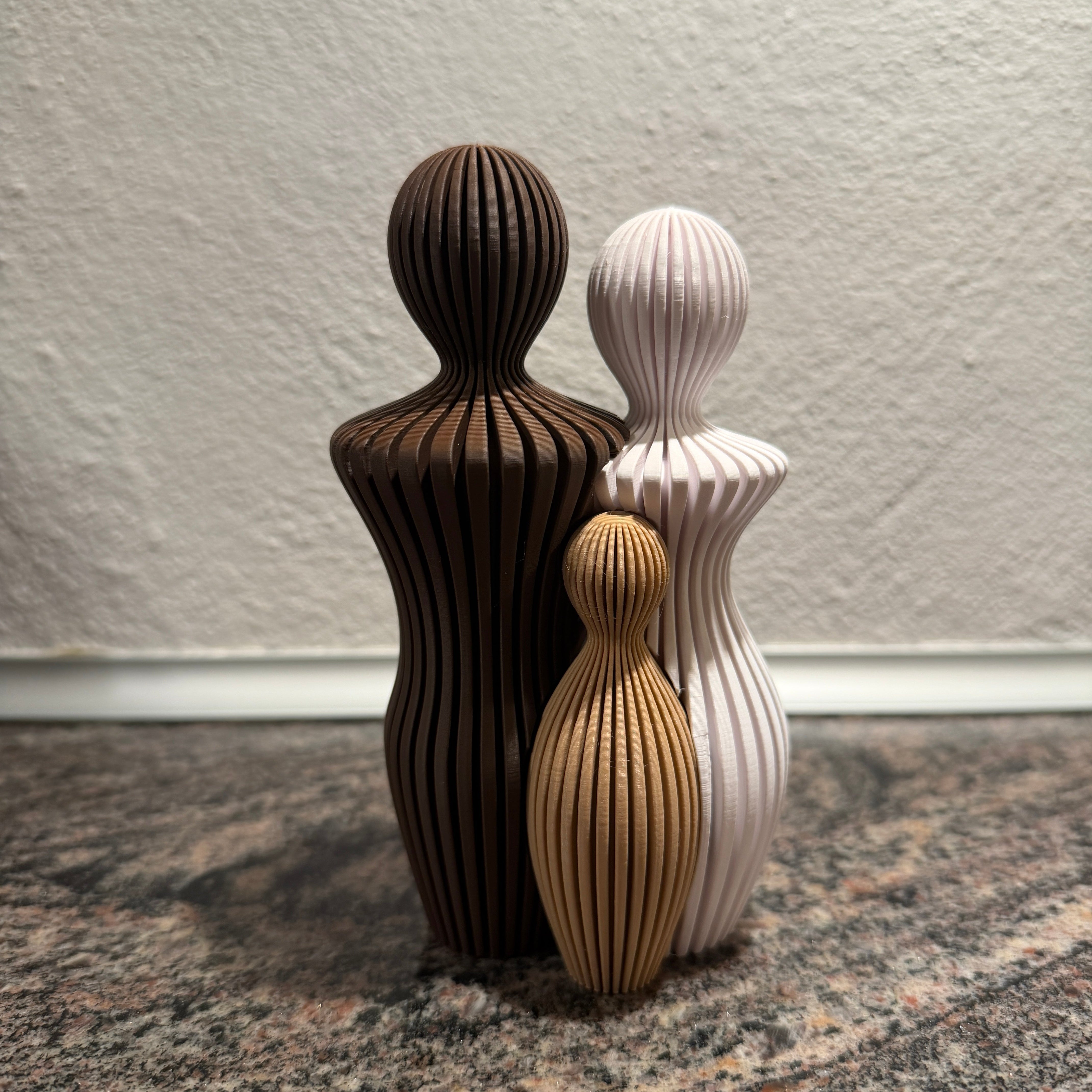 Sabre Familieskulptur med 1 barn