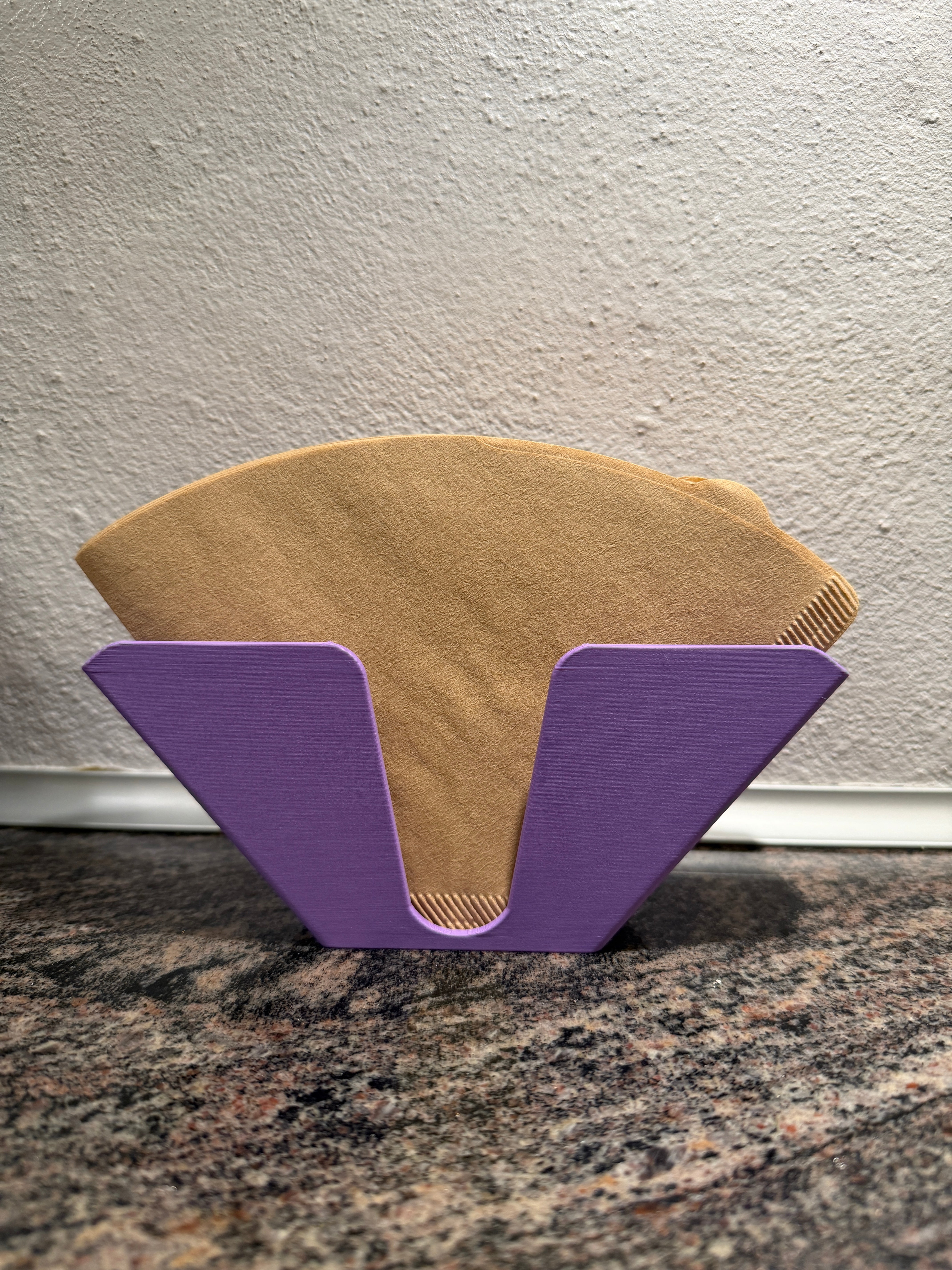 Kaffefilterholder til Væg - Stilfuld U & H Model