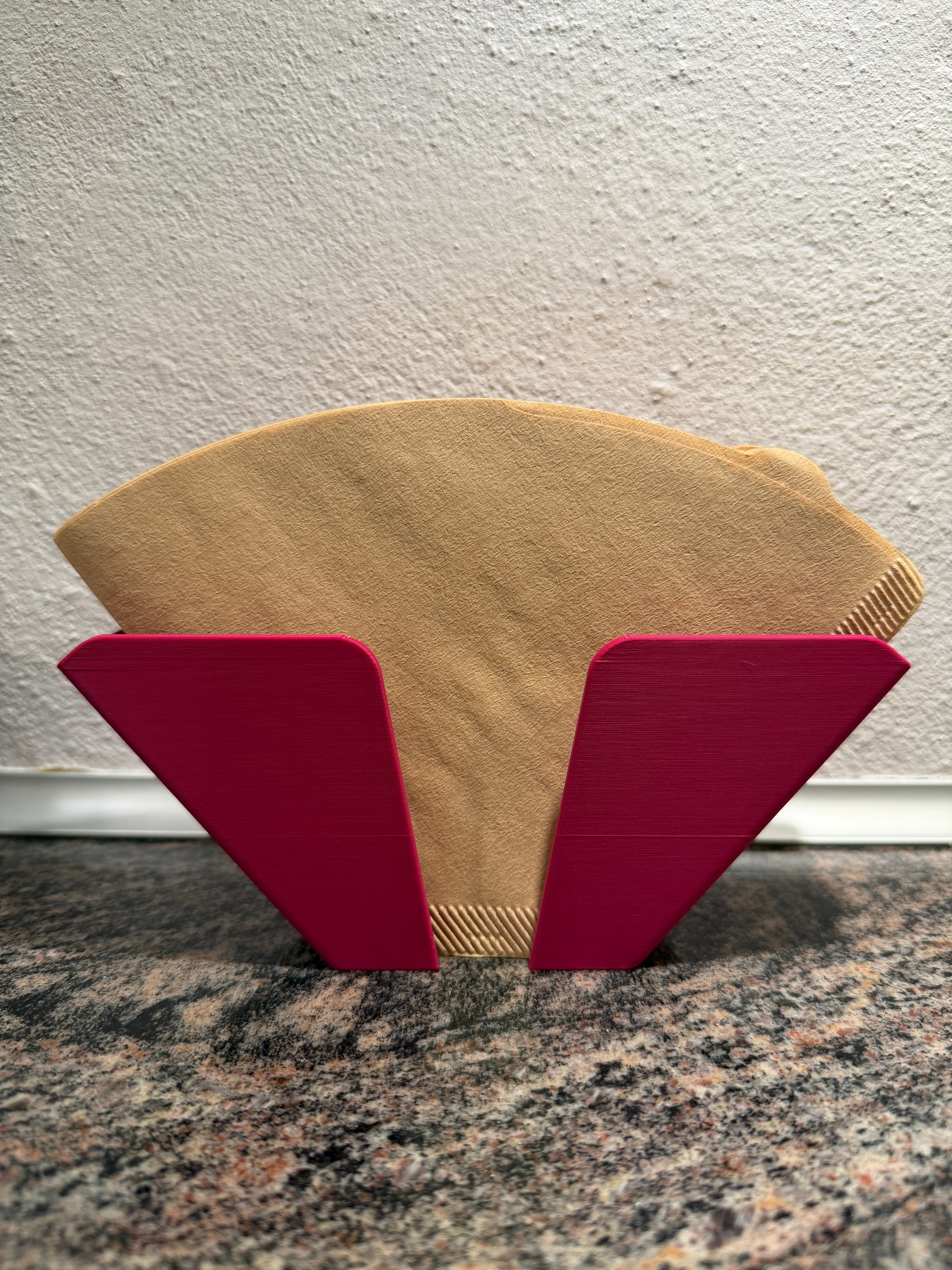 Kaffefilterholder til Væg - Stilfuld U & H Model