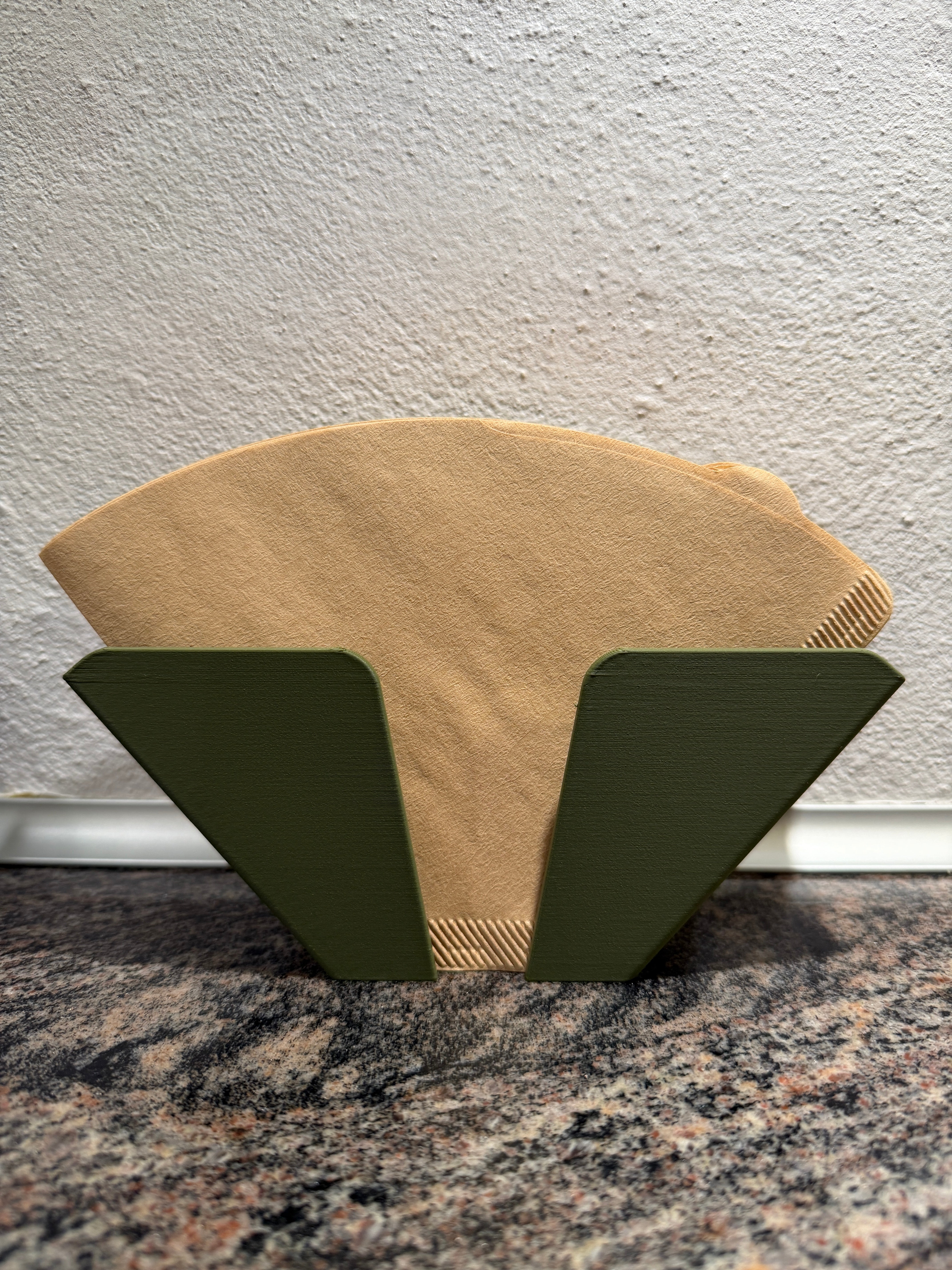 Kaffefilterholder til Væg - Stilfuld U & H Model