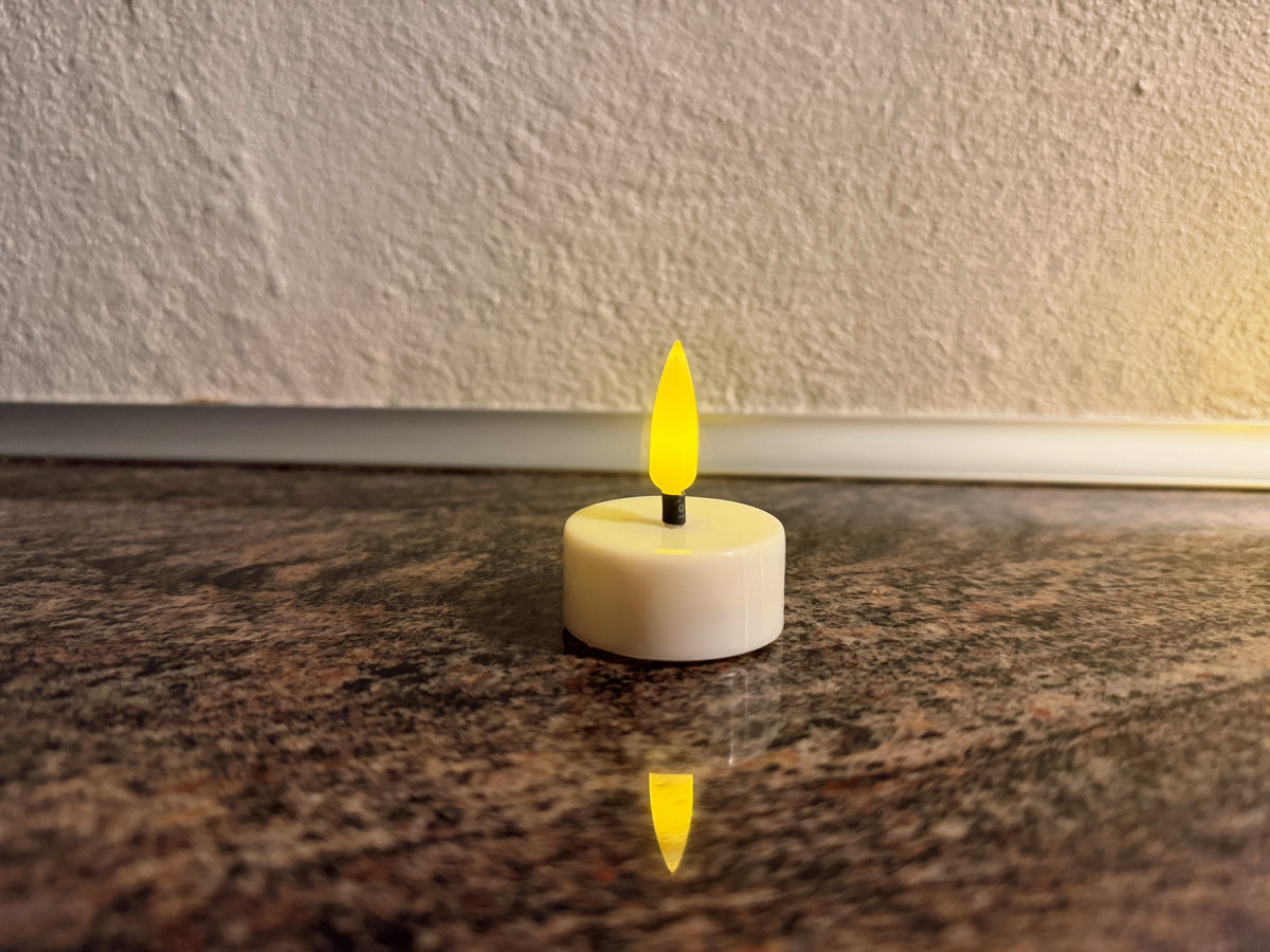 LED Fyrfadslys med Timer – fyrfadslys fra JM Dimensions