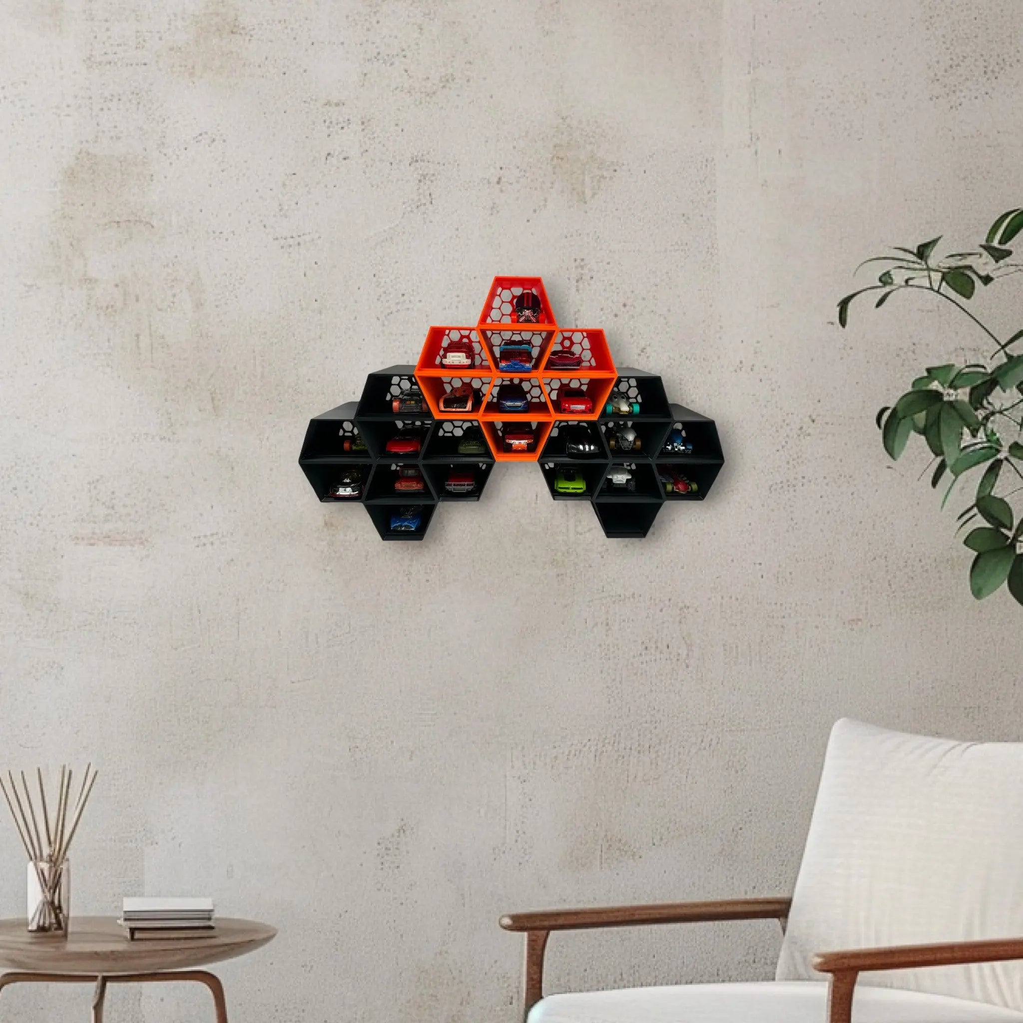 "Modulopbygget Garage til Hot Wheels Biler - JMDimensions - Poli27"