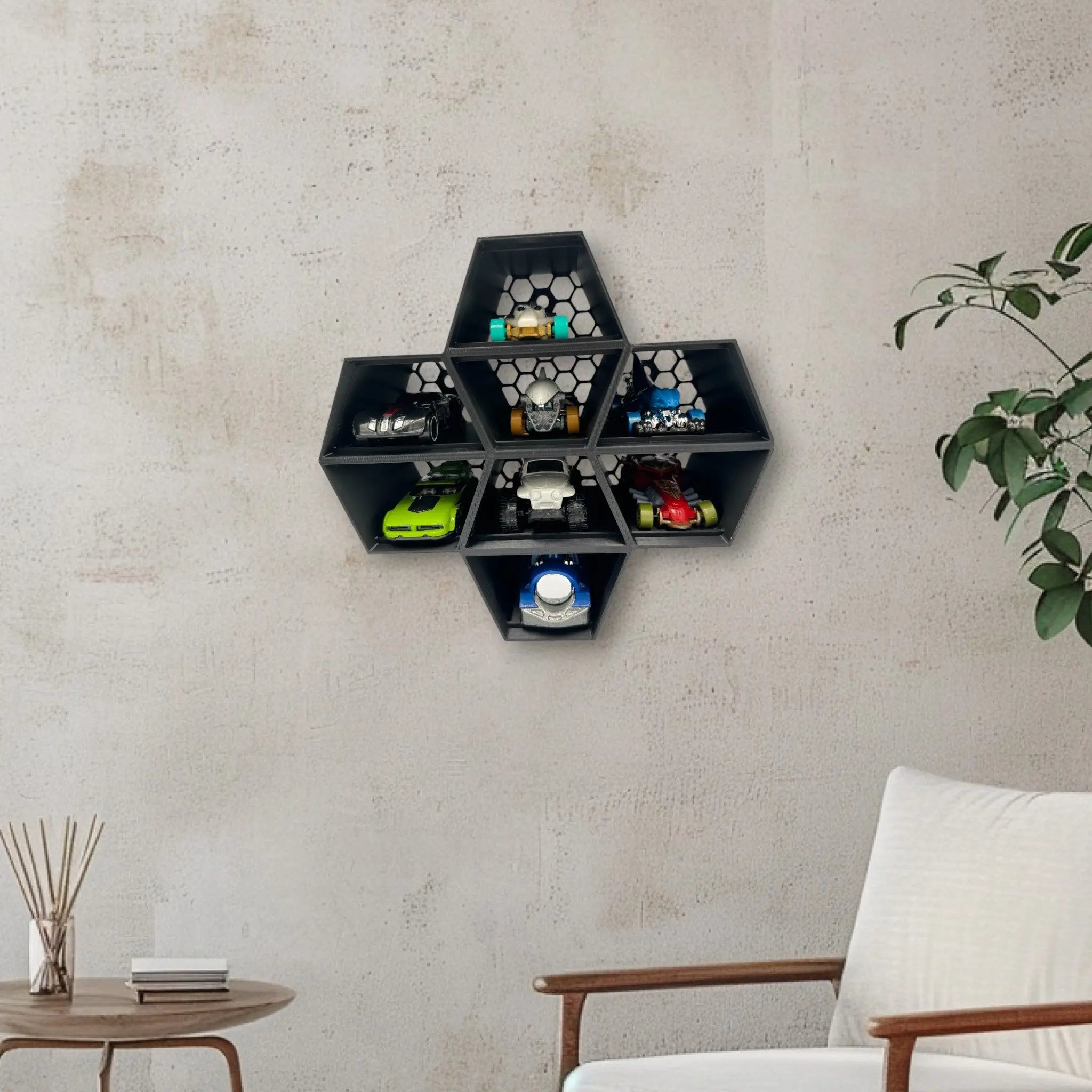 "Modulopbygget Garage til Hot Wheels Biler - JMDimensions - Poli27"