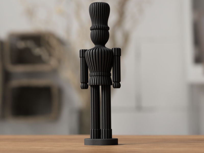 Sabre Nøddeknækker - dekorativ nøddeknækker og tinsoldat-figur til nordisk julepynt fra JM Dimensions