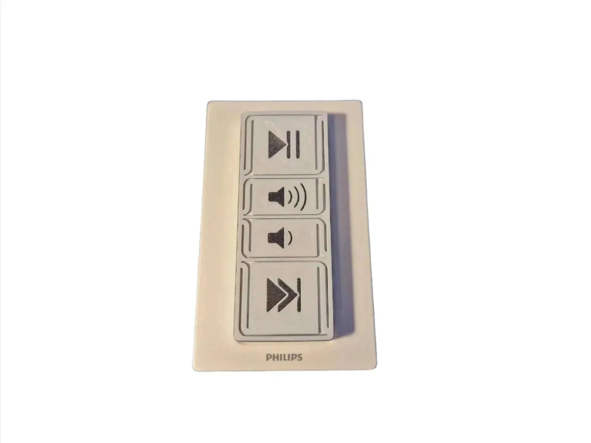 Philips Hue Dimmer Switch Cover til musikstyring - vægmonteret smart home kontrol fra JM Dimensions