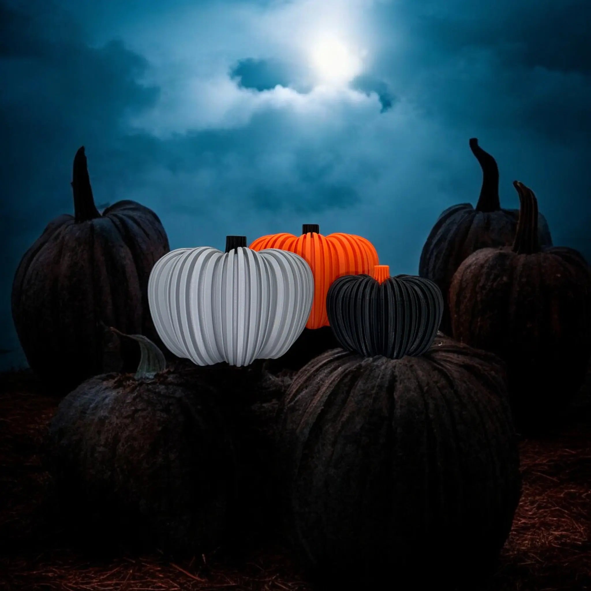 Sabre Dekorativt Halloween Græskar til Lys - stemningsfuld efterårs- og Halloween dekoration fra JM Dimensions