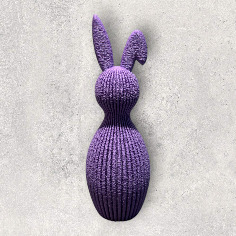 Sabre Glad Påskehare - 3D-printet bordpynt til påskedekoration fra JM Dimensions
