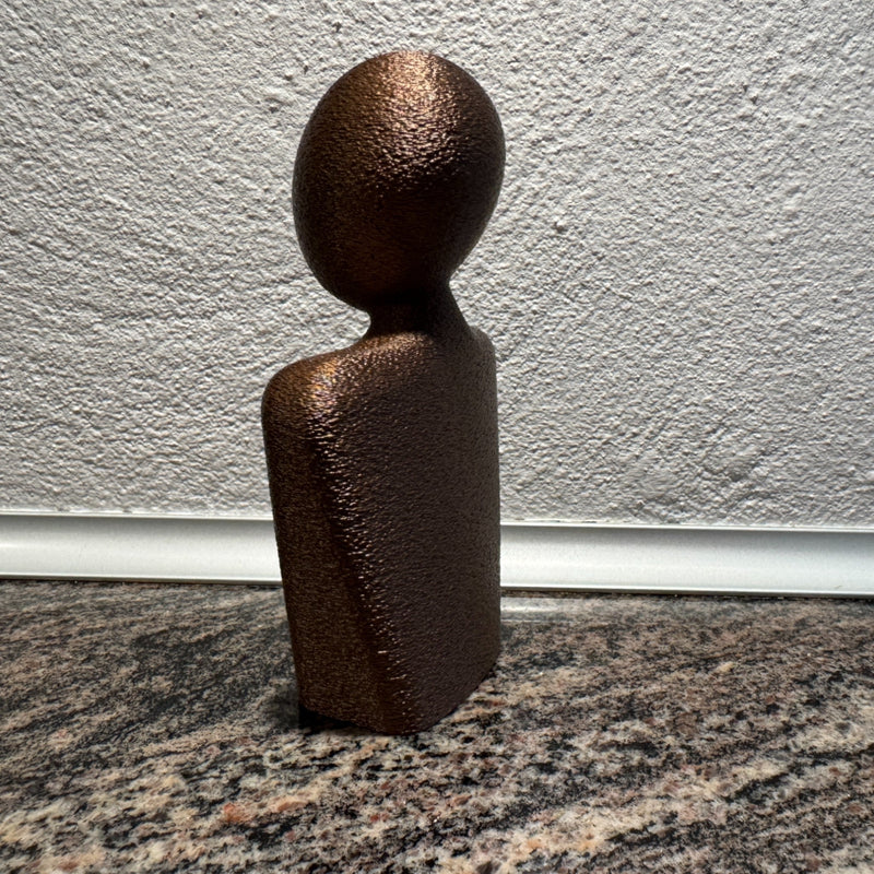 Sabre Hjerterum Figur - dekorativt pyntestykke til bord- eller hyldedekoration fra JM Dimensions