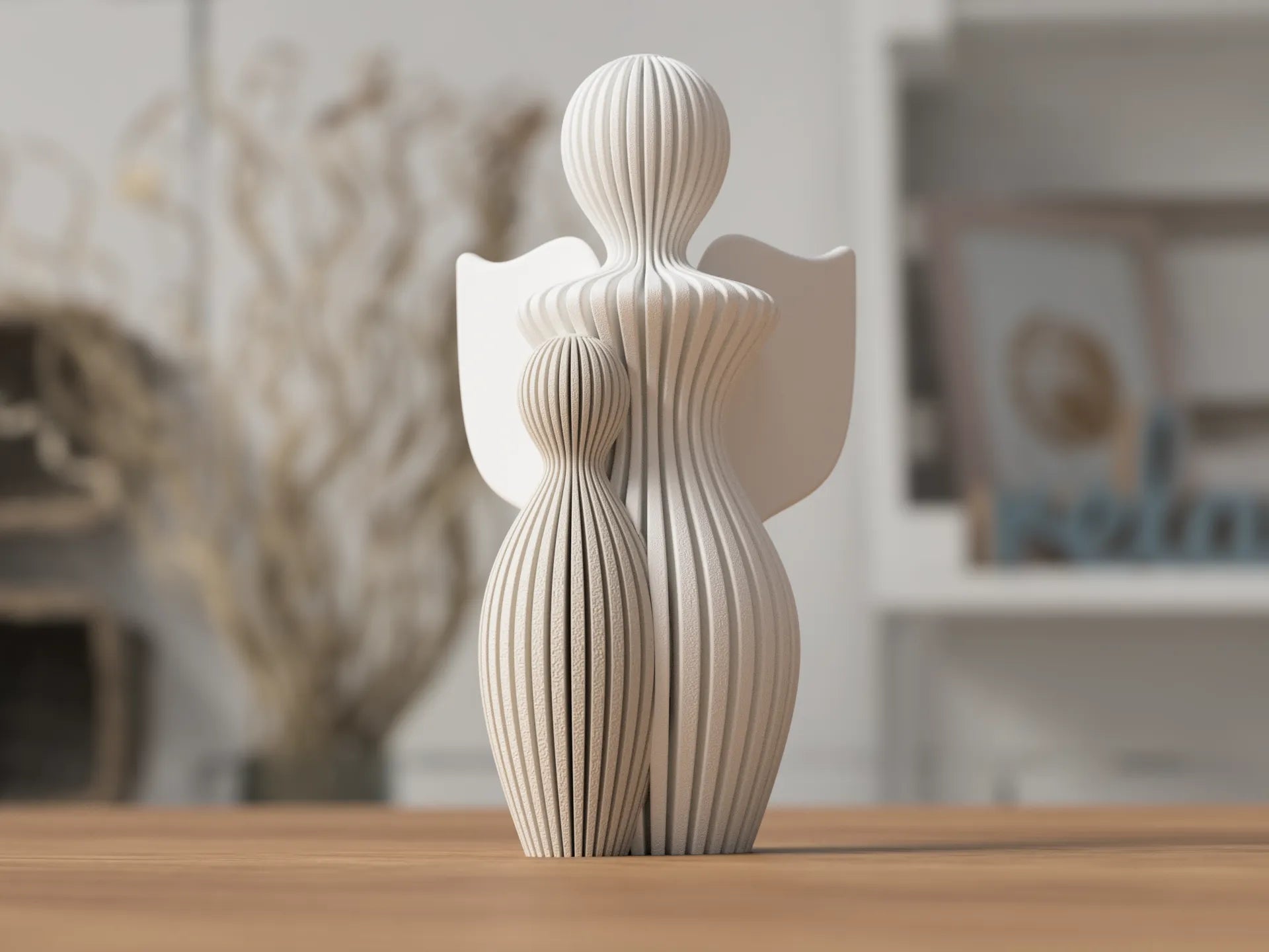 Sabre Juleengel - dekorativ julefigur og moderne hjemmedekoration fra JM Dimensions