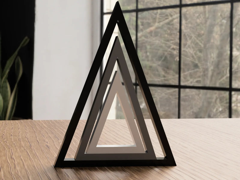 Sabre Minimalistisk Dekoration Juletræ - elegant moderne julepynt til hjemmet fra JM Dimensions