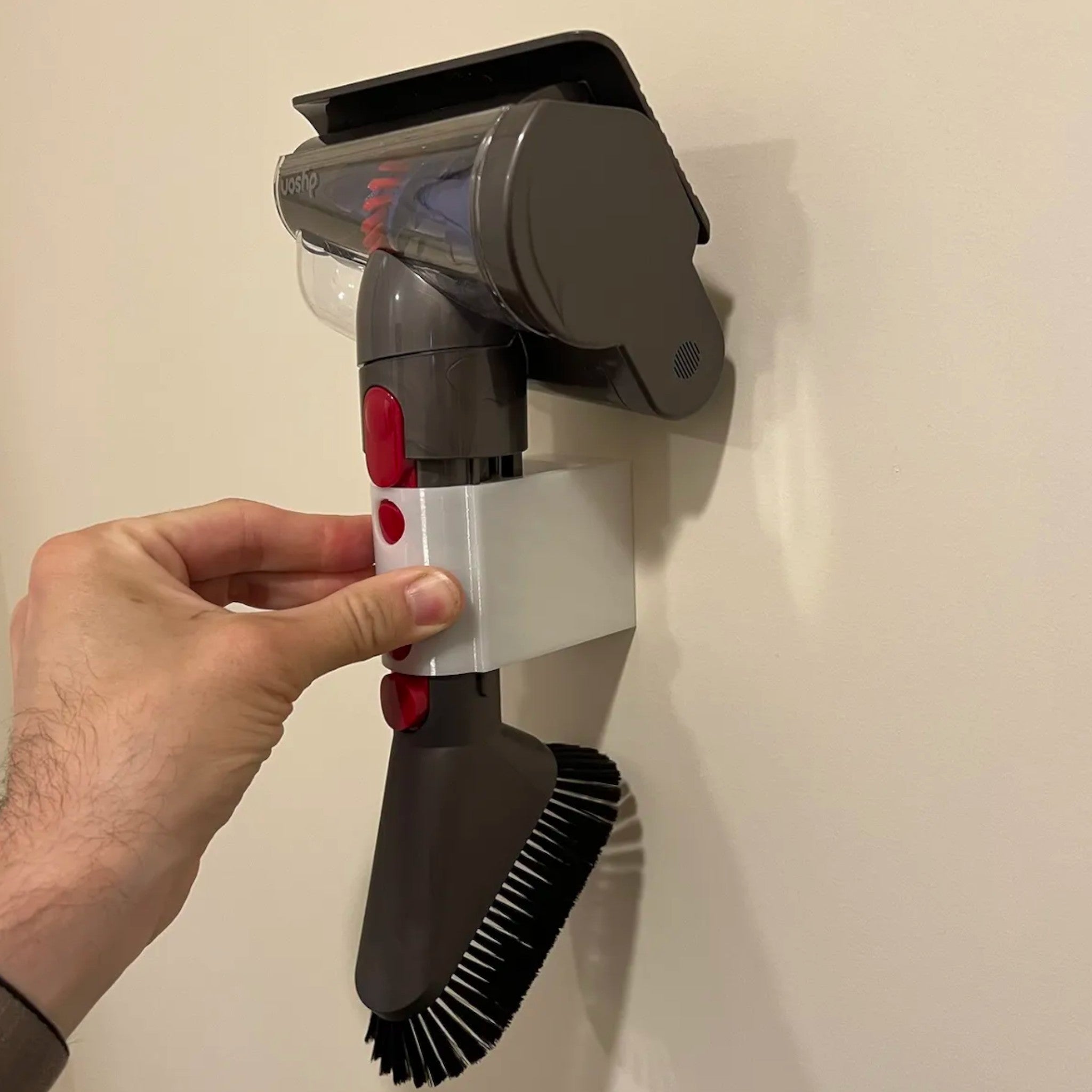 Vægbeslag til Dyson tilbehør - vægmonteret opbevaringsløsning for støvsugerudstyr fra JM Dimensions