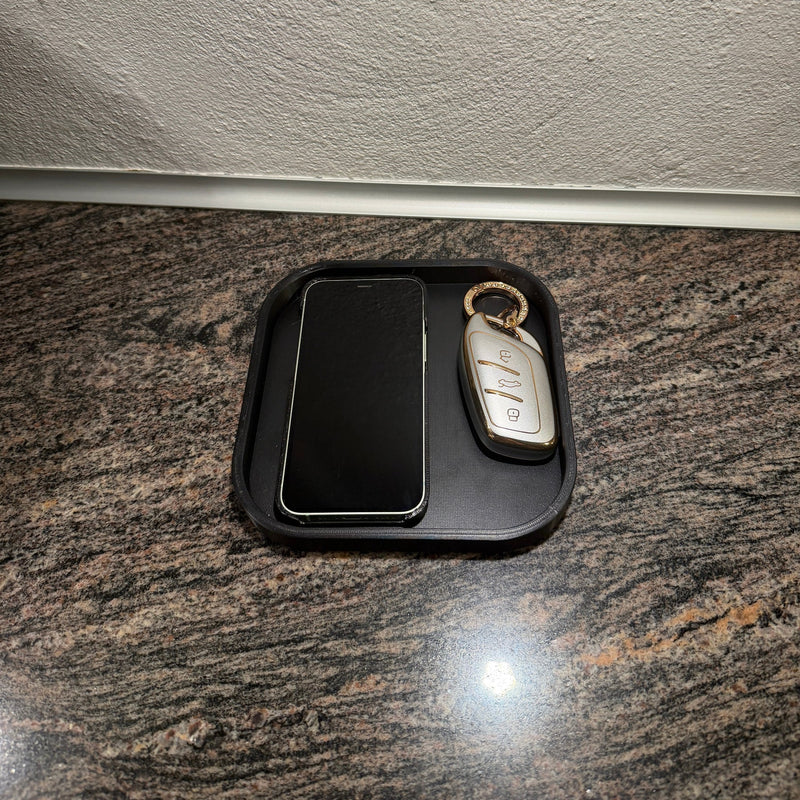 Delta Stilfuld Bakke til Nøgler og Telefon - Billede 1