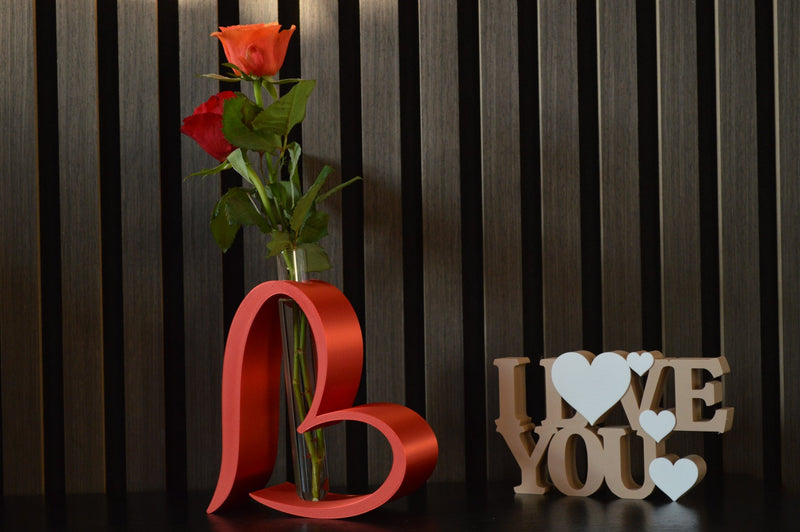 Delta Valentins hjerte vase - Billede 1