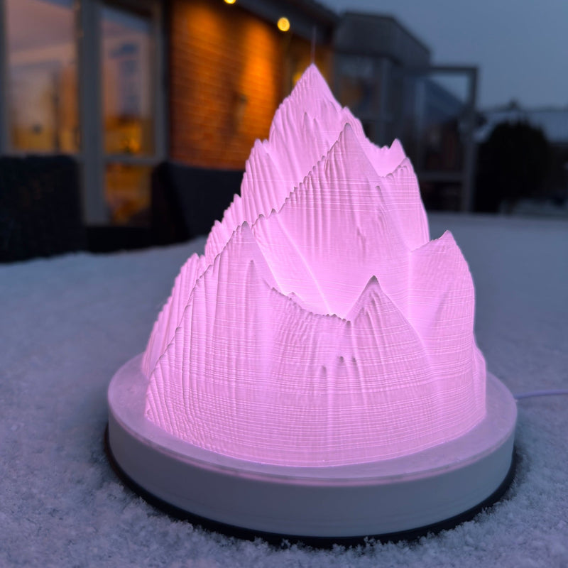 Isbjerg lampe - billede 3