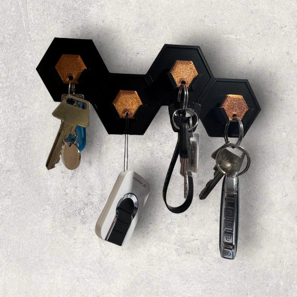 Modern Nøgleophæng – Modulært Design til Praktisk Opbevaring - Billede 1