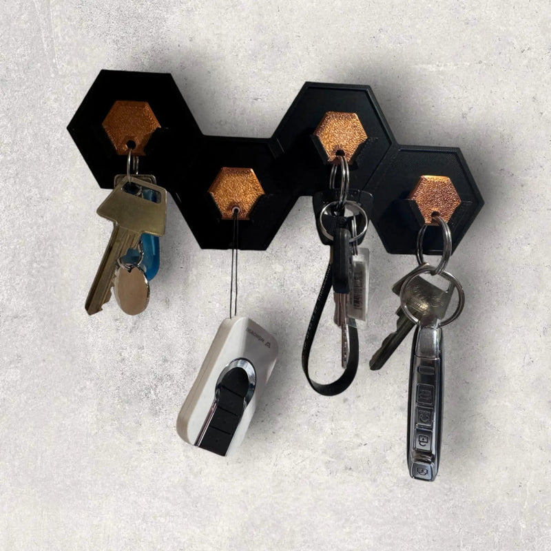 Modern Nøgleophæng – Modulært Design til Praktisk Opbevaring - Billede 1