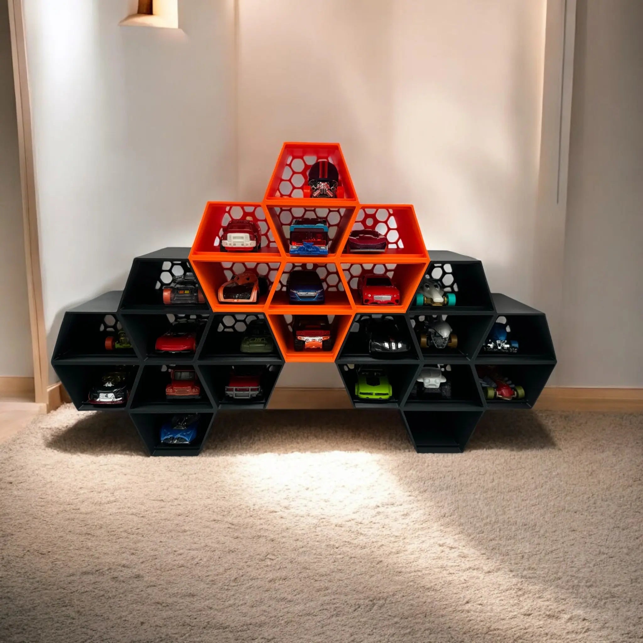 Modulopbygget Garage til Hot Wheels Biler - JMDimensions - Poli27