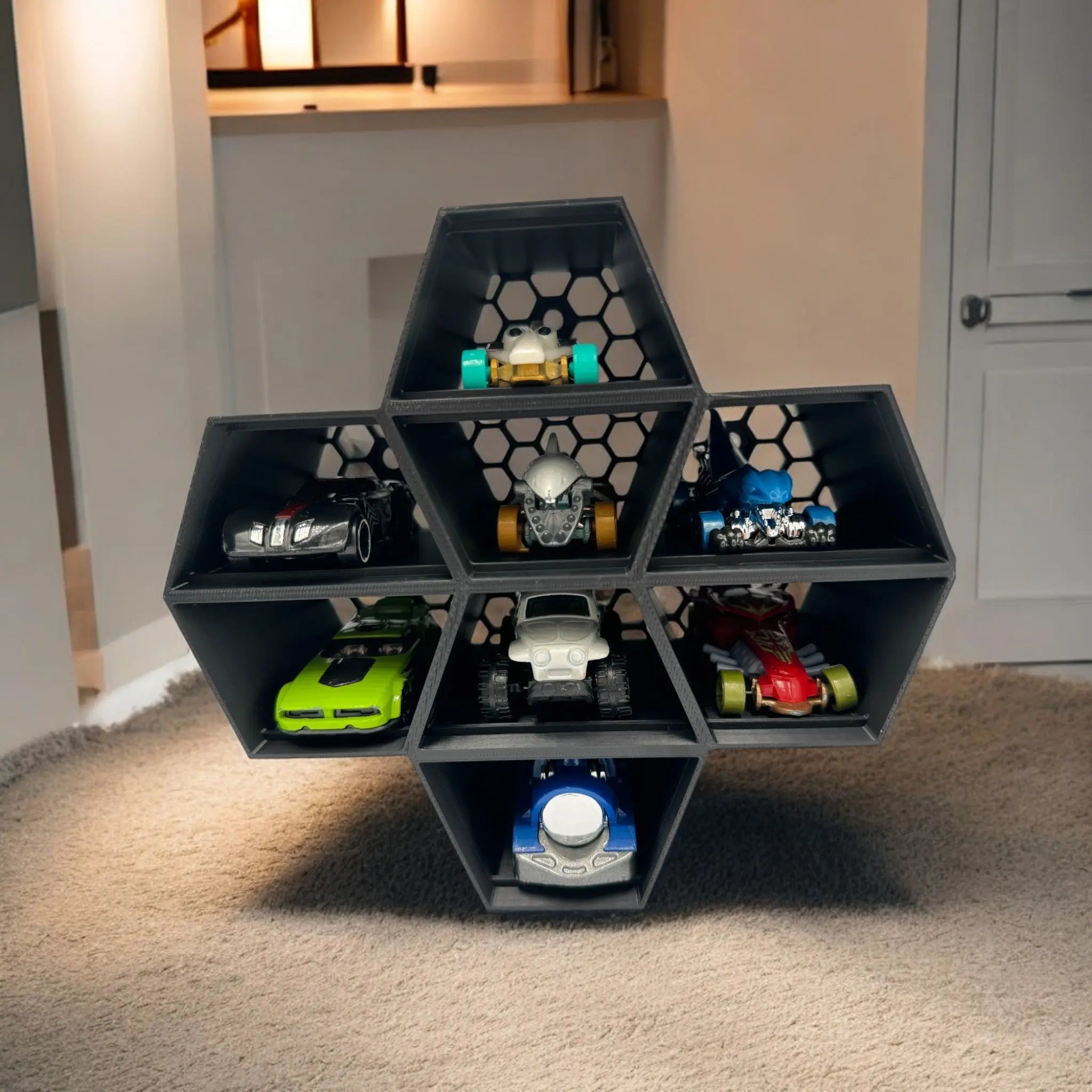 Modulopbygget Garage til Hot Wheels Biler - JMDimensions - Poli27