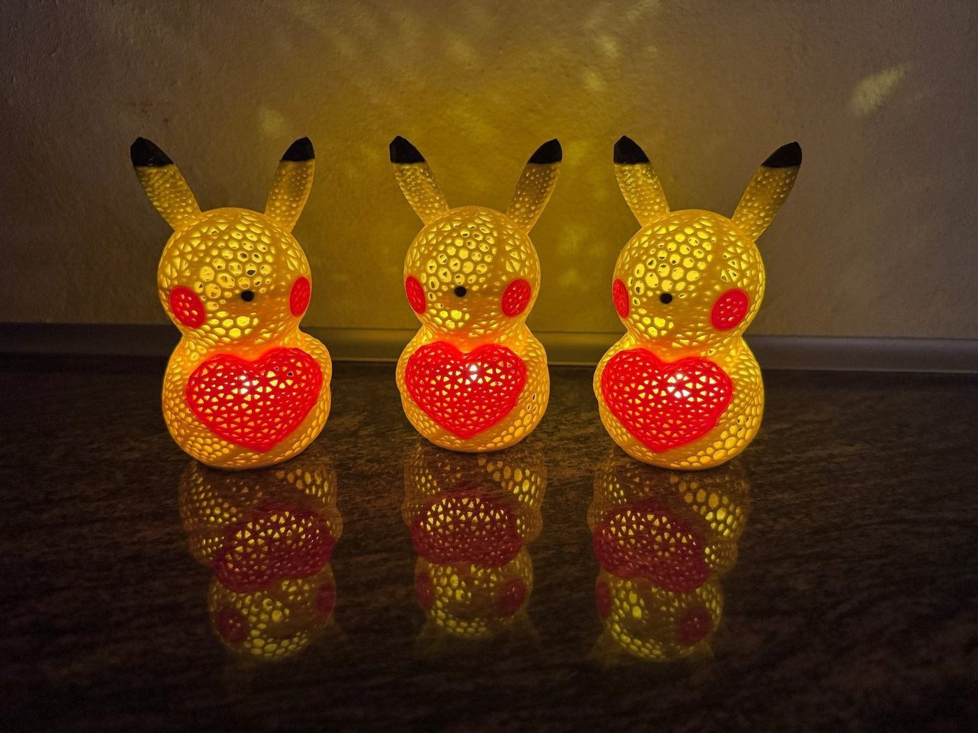 NUKD Pikachu Kærlighedslampe - Billede 1