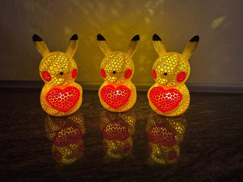 NUKD Pikachu Kærlighedslampe - Billede 1