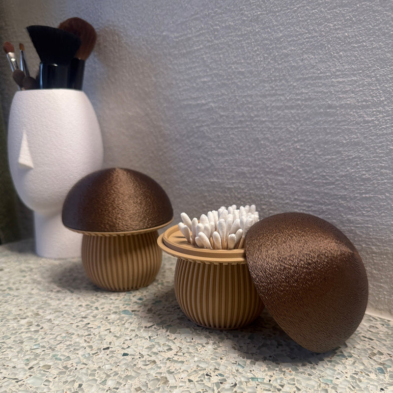 NUKD Svampe Dekoration til vatpinde - Billede 1